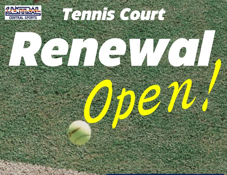 週に一度！新しいコートと新しい風。リニューアルしたコートでお待ちしております。