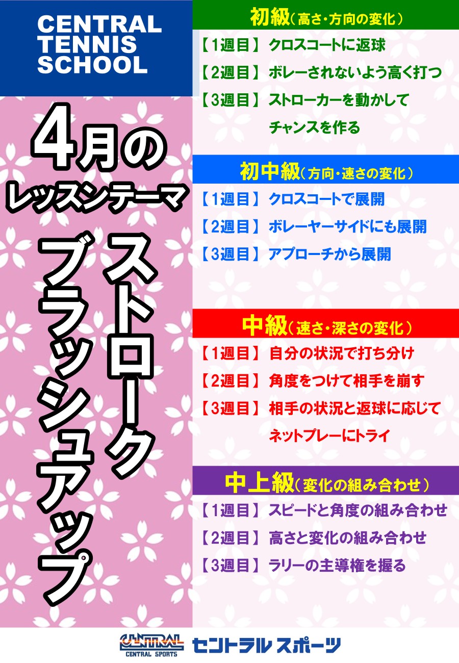 レッスンカレンダー