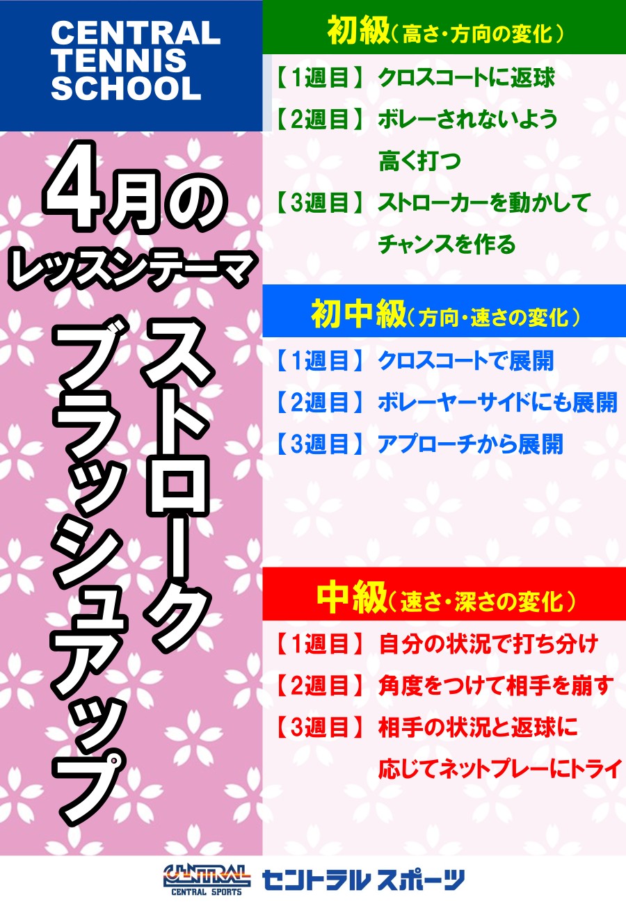 レッスンカレンダー