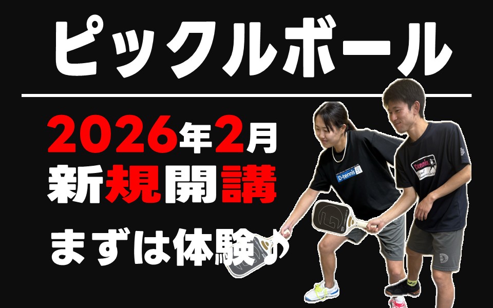 ＼人気沸騰中／ピックルボール