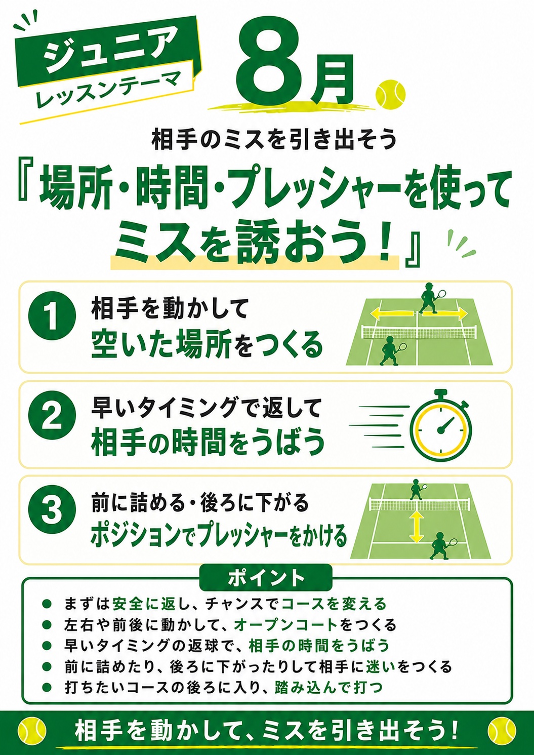 レッスンカレンダー