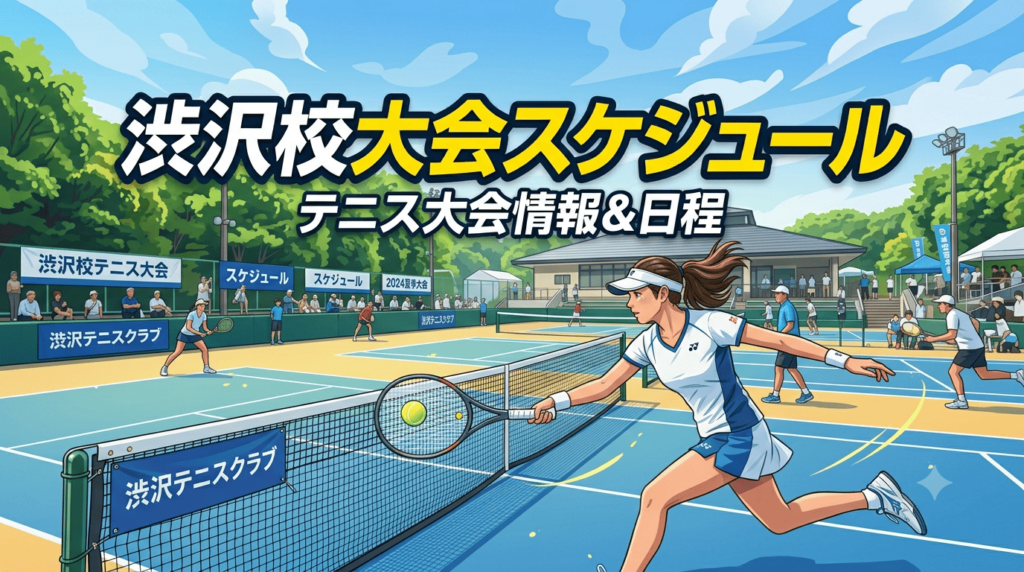 渋沢校大会スケジュール