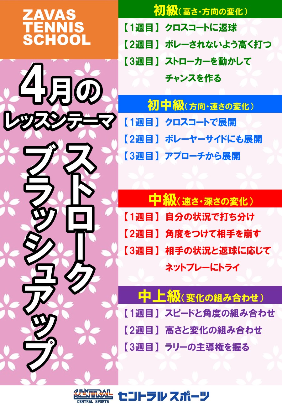 レッスンカレンダー